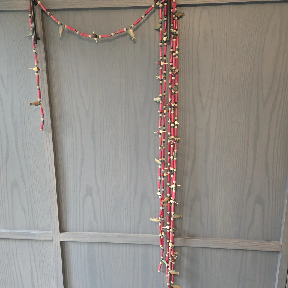 Colorful Beaded Fish And Bobber Garland